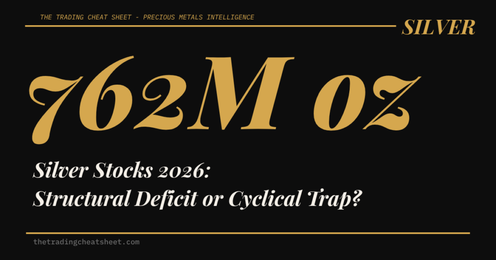 Silver Stocks 2026: Structural Deficit or Cyclical Trap?